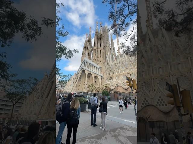 Tour of Sagrada Familia.  #sagradafamilia #sagradafamília #basilica #travel #tour #barcelona #spain