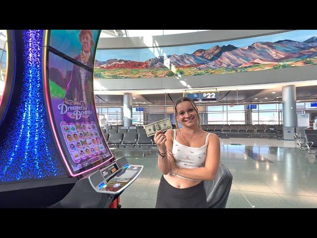 My Wife Played Slots At The Las Vegas International Airport!