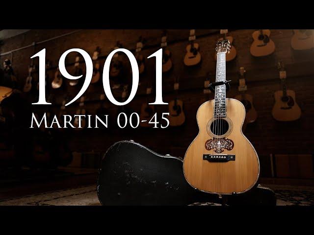 An Historic Martin : The First "45" - 1901 Martin 00-45 (Prototype)