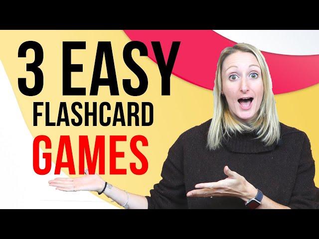 ESL Flashcard Games for Kids