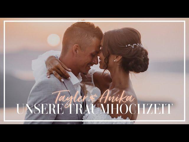 [HOCHZEITSVIDEO] Unsere Traumhochzeit - wir heiraten auf Santorini! Der Anfang von für immer 