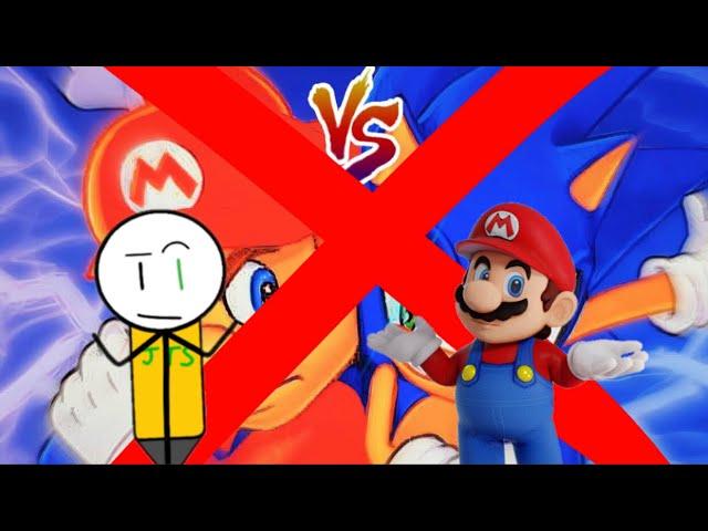 “Would Mario Beat Sonic The Hedgehog in a Fight” Debunked ​⁠(Tyrecordslol)