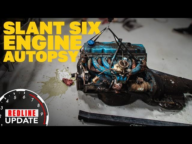 Engine disassembly and diagnostic: 1962 Mopar Slant Six | Redline Rebuild Update