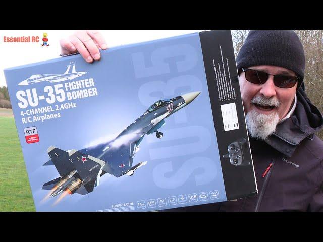 How good is this RC jet fighter ? SU-35 with special afterburner lights