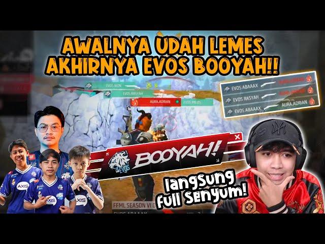 AWALNYA LEMES AKHIRNYA EVOS MULAI BANGKIT + BOOYAH!!