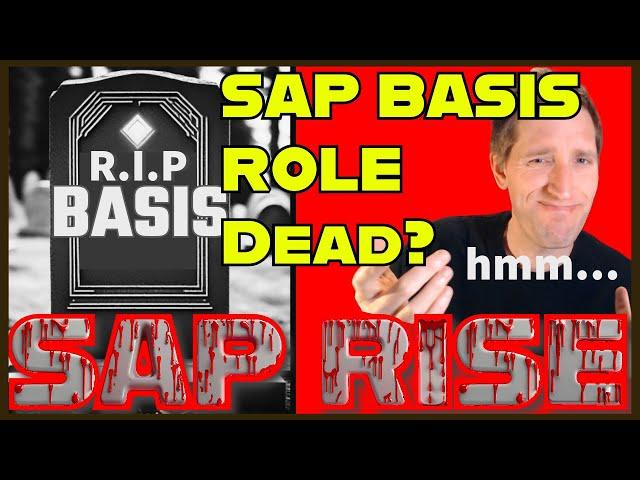 Is the SAP BASIS role dead after RISE with SAP ??