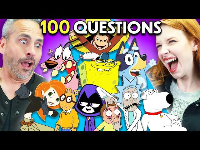 Boys Vs. Girls: 100 Question Cartoon Trivia Challenge!