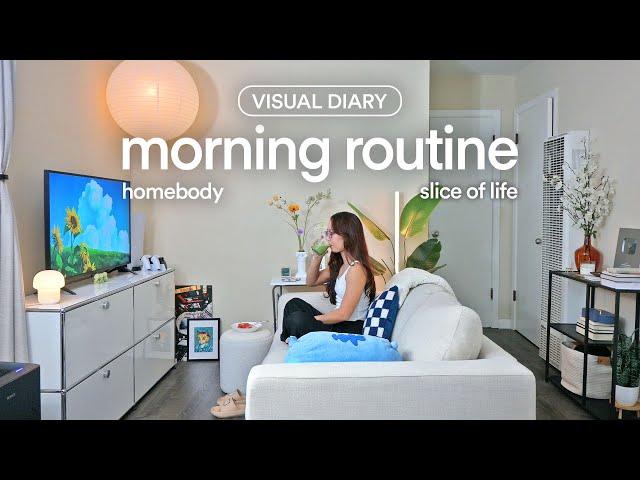 my gentle morning routine alone  habits to be my best self | slice of life visual diary