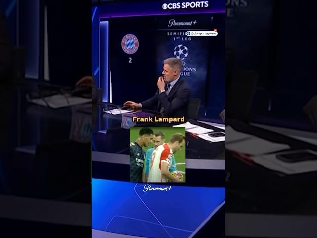 When Carragher tried to rattle Frank Lampard during a penalty 