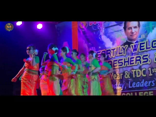 DBJC Freshers day celebration || Bodo song  with bollywood mix || #dokona || Kennedy Basaumatary