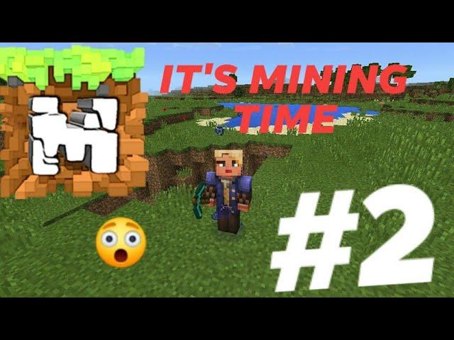 MAXICRAFT ADVENTURE TIME GAMEPLAY (EP.2) | IT'S MINING TIME | ZYCKNU HERO