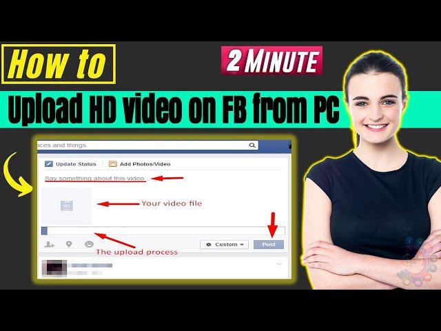 How to upload HD video on Facebook from PC 2024