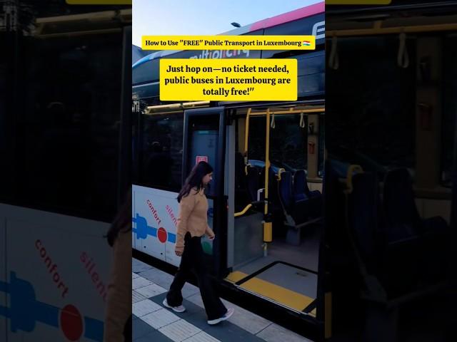 How to Use Free Public Transport in Luxembourg, Travel the country for FREE. Here are the Steps