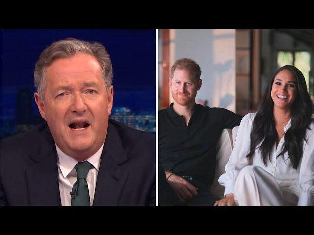 Piers Morgan DESTROYS Prince Harry and Meghan Markle's Netflix Show