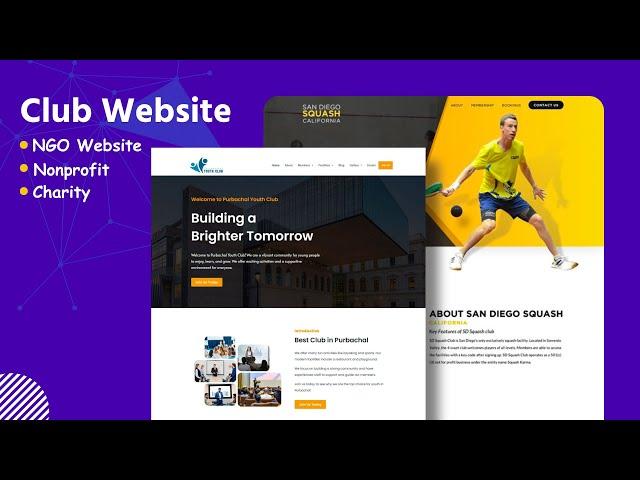 How to Create a Club Website in WordPress | Organization, Charity, NGO Website Tutorial