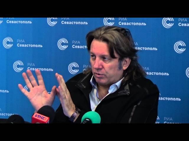 Пресс конференция - Юрий Лоза,Сергей Скачков,Маша Макарова (Севастополь 18.03.2016)