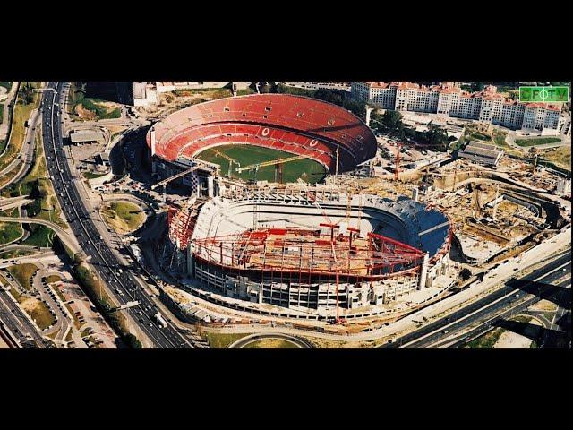 SL Benfica Stadium Evolution - Estádio da Luz