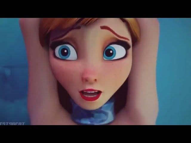 Anna and Elsa hentai video