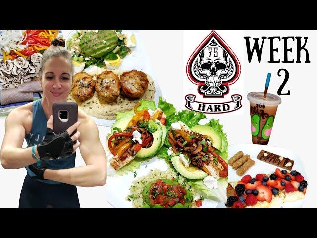 75 HARD WEEK 2| MEDITERRANEAN DIET| NICOLE BURGESS BUILD MUSCLE