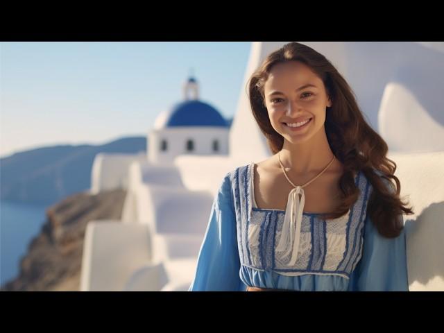 Relaxing Greek Music with Beautiful Travel Views and Scenery of Greece