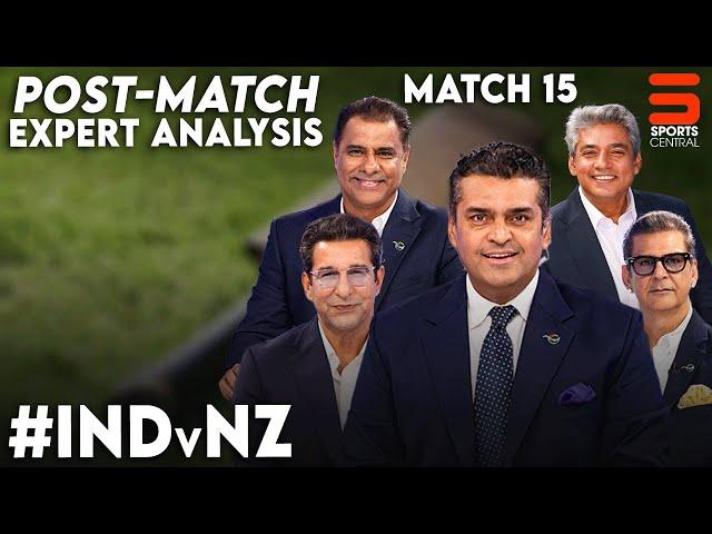 India vs New Zealand | (Post-Match Show) Expert Analysis | THE DP WORLD DRESSING ROOM | M 15 | ZA1K