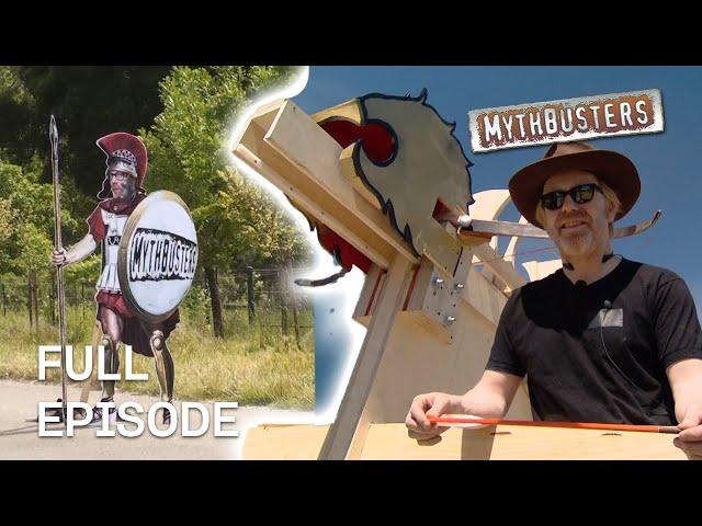 The Ancient Greek Arrow Machine Gun! | MythBusters | Season 7 Episode 19 | Full Episode