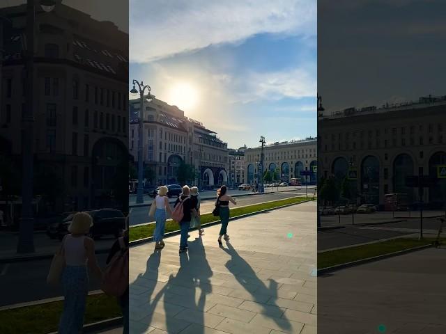 calles de moscu #increible #moscow #rusia #trendingshorts #mexicanosxelmundo #vistas #viajeros