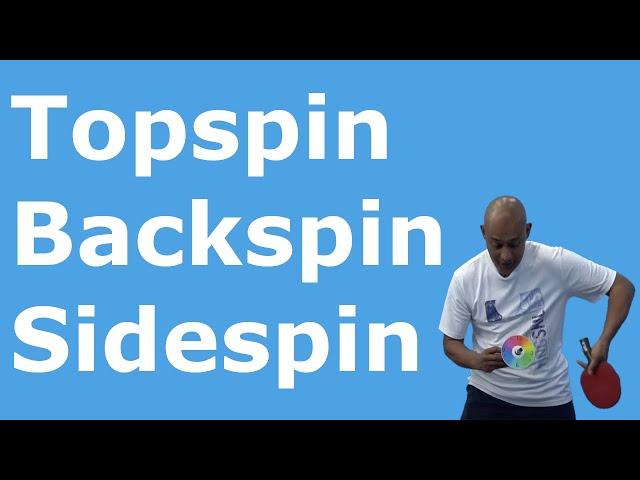 Master Topspin, Backspin, and Sidespin Serves!