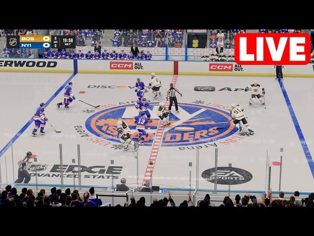 NHL LIVE Boston Bruins vs New York Islanders - 27th November 2024 | NHL Full Match - NHL 25