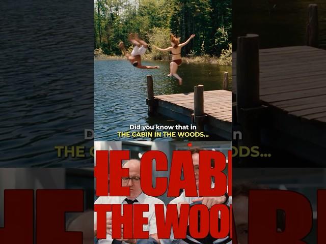 Did you know that in THE CABIN IN THE WOODS