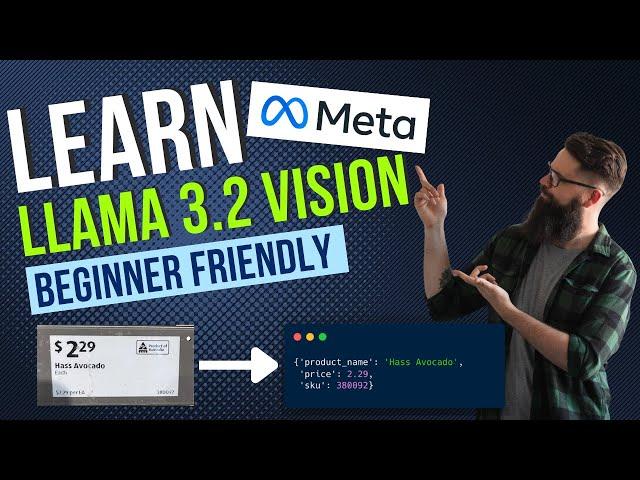 Learn Llama 3.2 Vision with me | Beginner friendly simple python tutorial