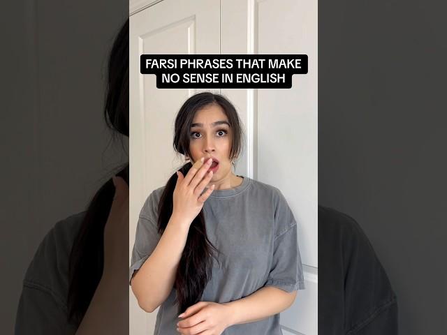 Farsi phrases that make absolutely no sense in English #skit #comedy #language #persian