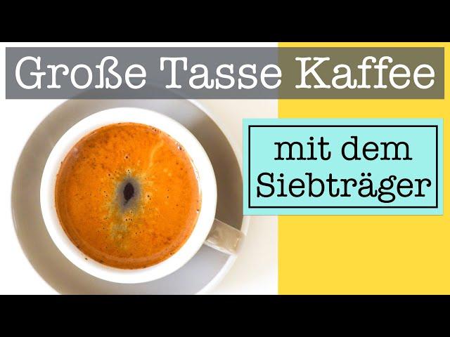 Americano, Café Crème, Lungo - wo ist der Unterschied?