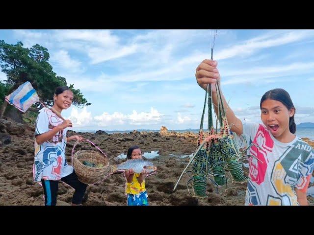 HINDI INASAHANG MAKARAMING LOBSTER || LOBSTER AND FISH ADVENTURE