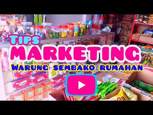 Strategi pemasaran warung sembako Rumahan