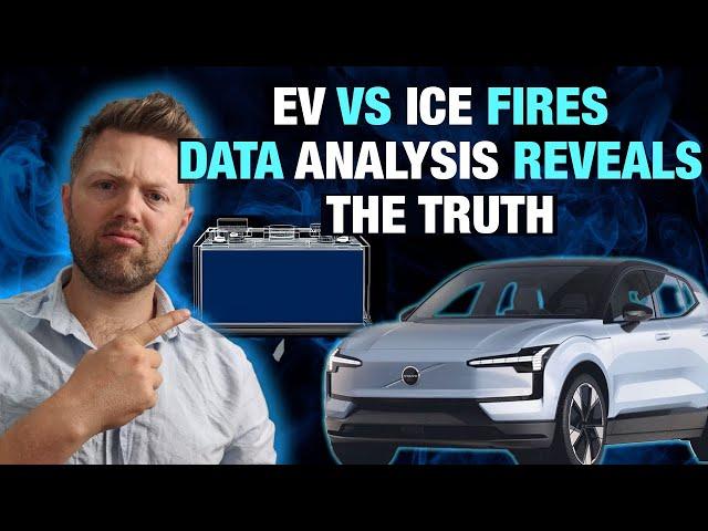 EV fires vs ICE Fires - Data Analysis reveals SHOCKING Truth.