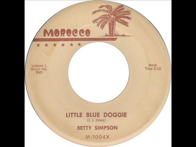 [Teener] Betty Simpson - Faithful To You / Little Blue Doggie (Morocco 1004) 1958