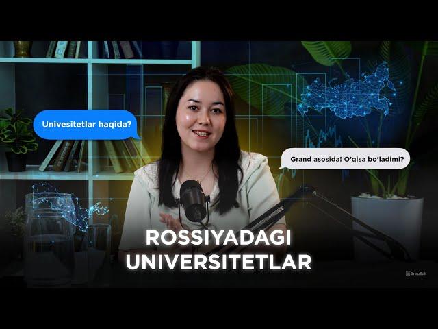 Rossiyada grand asosida o'qing! Rossiyadagi top universitetlar haqida to'liq ma'lumot! +79950701216