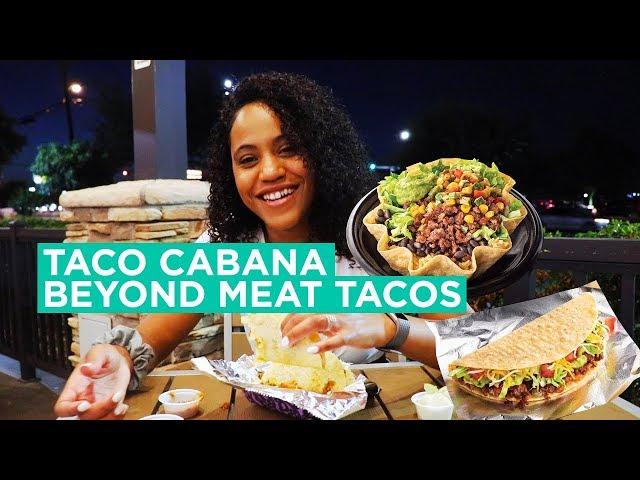 Taco Cabana Beyond Meat Tacos