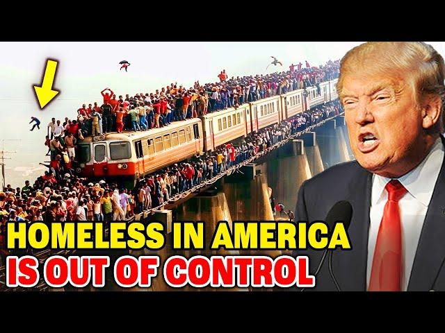 Inside 10 U.S. States HOMELESS HELL– Even Cops Don't Dare Step In! – Documentary