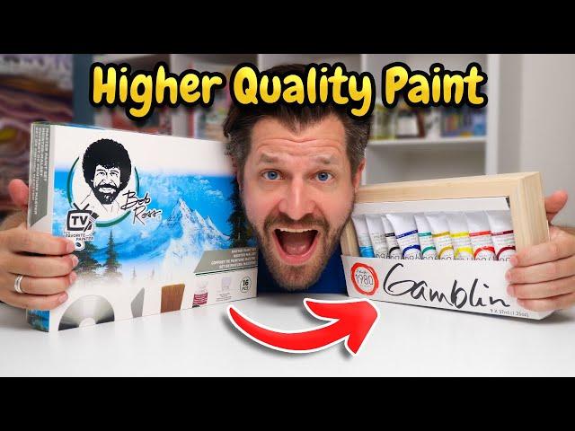 The Best Alternative To Bob Ross Oil Paints!