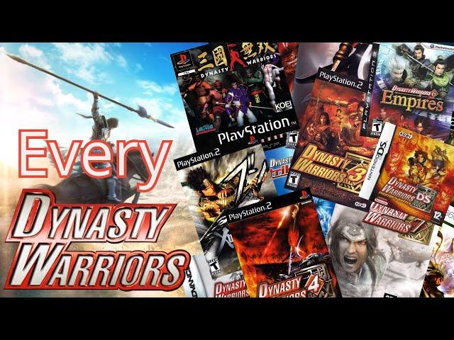 I Played EVERY Dynasty Warriors Game... (And Ranked Them)