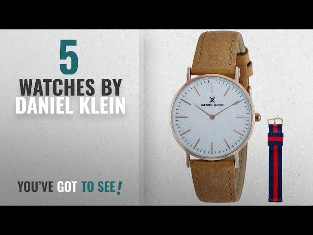 Top 10 Daniel Klein Watches [2018]: Daniel Klein Analog White Dial Women's Watch-DK10845-4