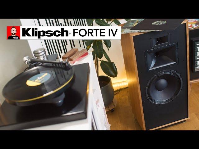 Klipsch Forte IV. The end.