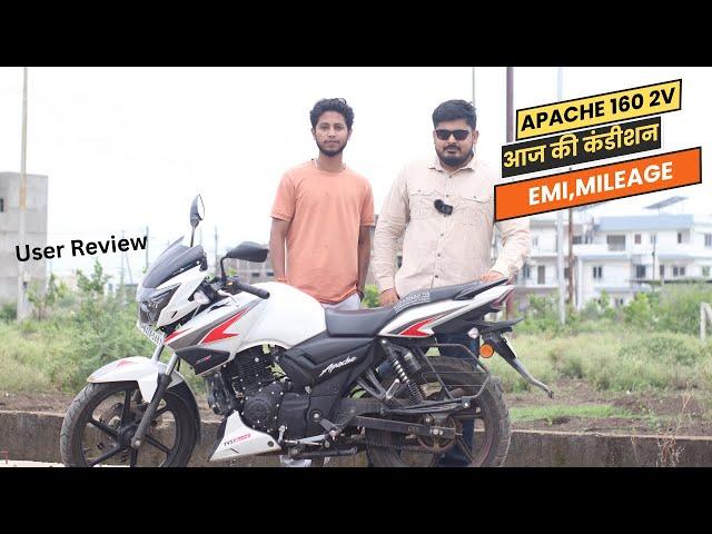 TVS Apache 160 2v User Review. |Mileage, service cost|