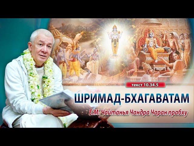 18/12/2024 Шримад-Бхагаватам 10.34.5-19. Е.М. Чайтанья Чандра Чаран прабху. Вриндаван Парк