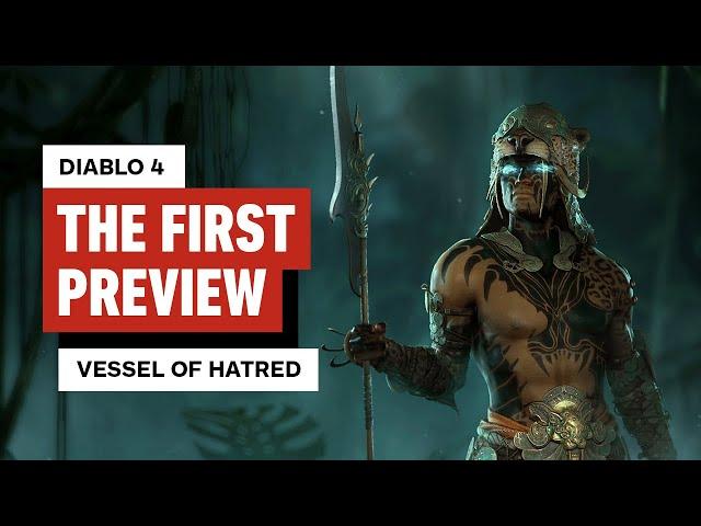 Diablo 4: Vessel of Hatred - Spiritborn Class First Impressions