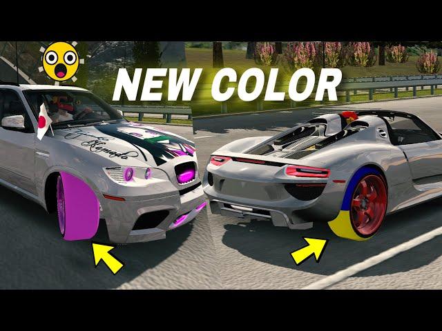 How to Make Colored Car Tires in Car Parking Multiplayer