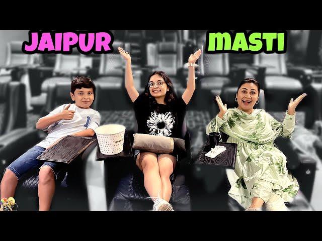 JAIPUR MASTI | Family Travel Vlog | Aayu and Pihu Show