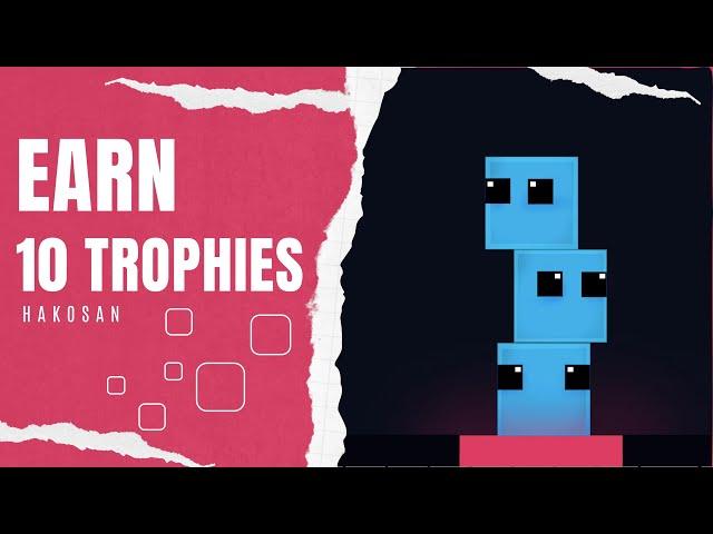 HAKOSAN - Earn 10 Trophies in 13 Minutes (Easy & Cheap Platinum Trophy Game)